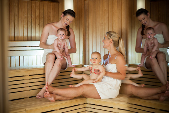 Austria's First Baby Sauna