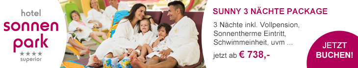 Sonnenpark Package Angebot Hotel Sonnenpark